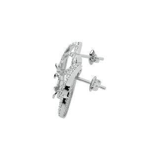 Holly Round Diamond Stud Earrings